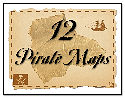 12 Pirate Maps