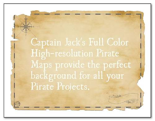 Sample Printable Pirate Treasure Maps www.lostboysmaps.com