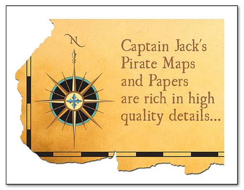 Sample Printable Pirate Treasure Maps www.lostboysmaps.com